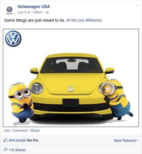 VW Love - Minions